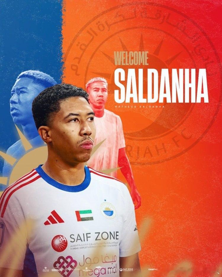 【官方：蓉城旧将萨尔达尼亚加盟阿联酋沙迦FC】        阿联酋沙迦FC官方