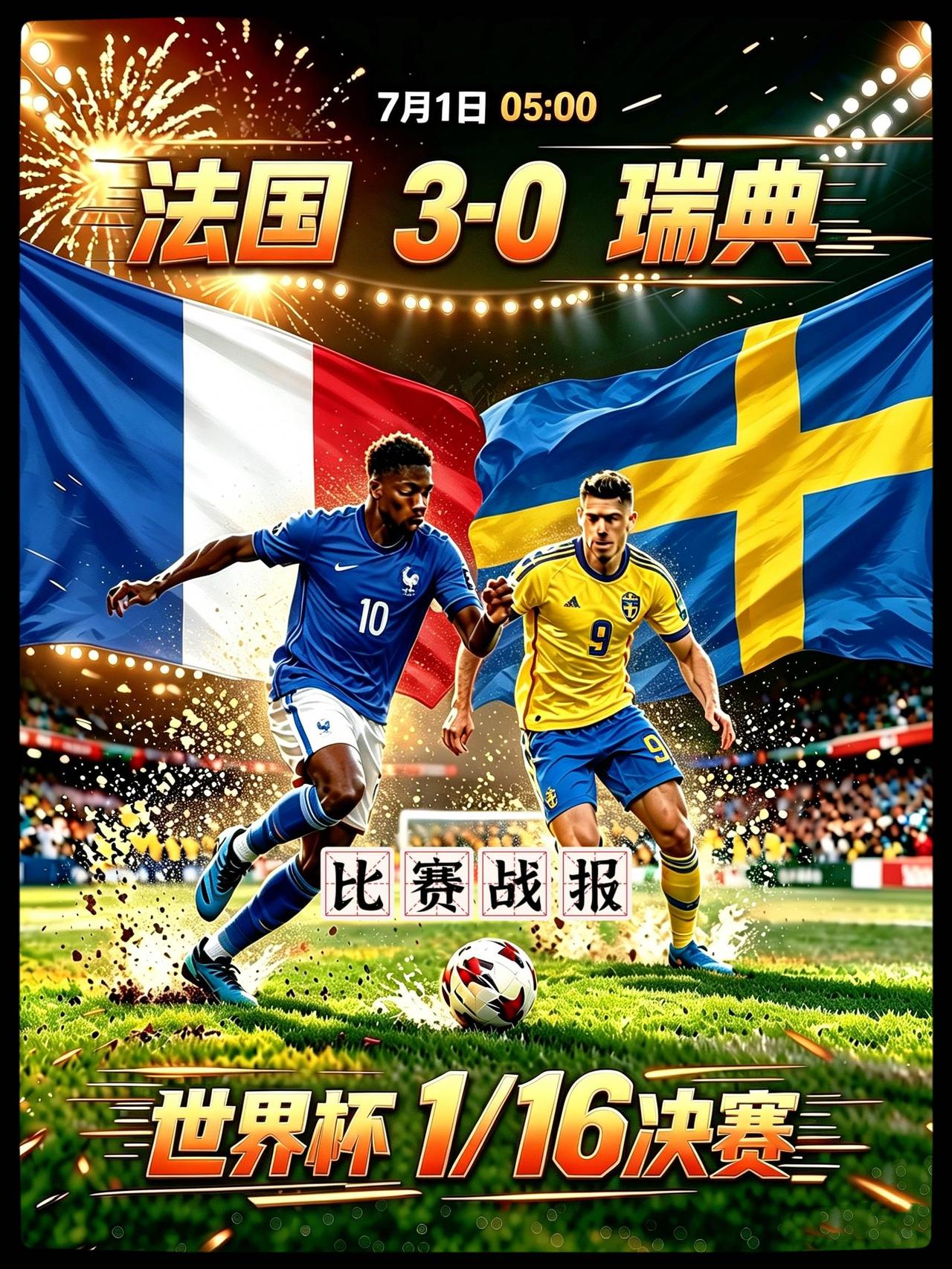 世界杯 美加墨世界杯 法国vs瑞典 世界杯我来啦  美加墨世界杯战报