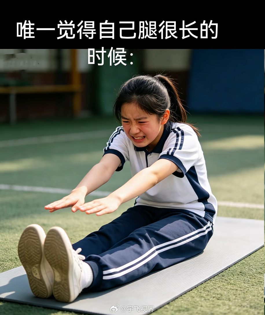 唯一觉得自己腿很长，手很短的时候[不愧是你] ​​​