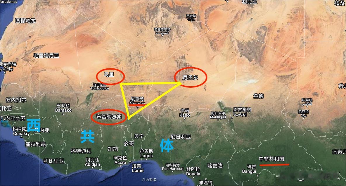 法国估计气急败坏了，1月28日，布基纳法索，尼日尔，马里三国宣布打算退出西非经济