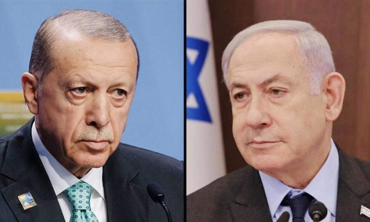 土耳其总统雷杰普·塔伊普·埃尔多安威胁称，土耳其将进入以色列：

“就像我们进入