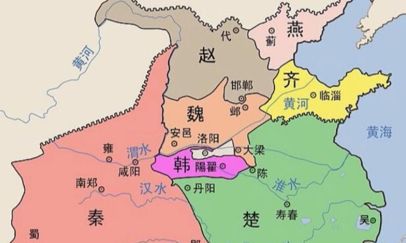 “战国七雄”，秦、楚、齐、燕、赵、魏、韩。这七雄分别位于哪些省份，有你的家乡吗？