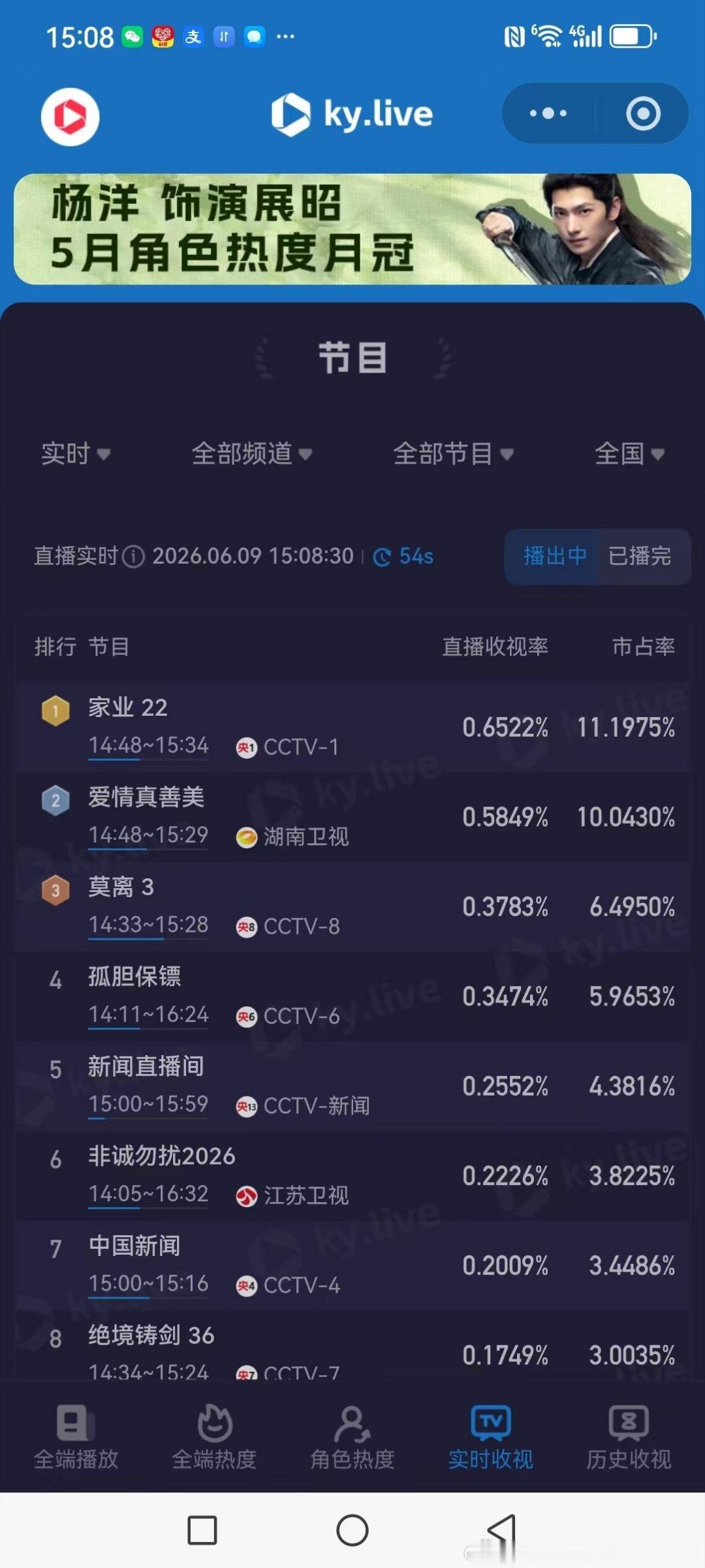 茉莉连🥭台的老剧都播不过？ 