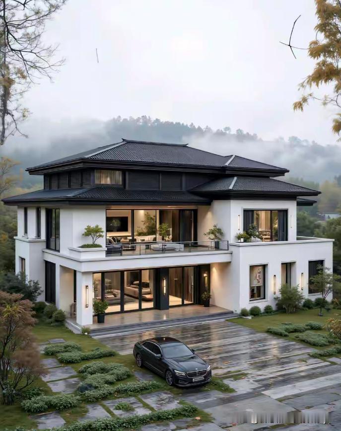 农村自建房，2026年流行趋势，新宋式风格！

春暖花开，正是建房的好时机。
