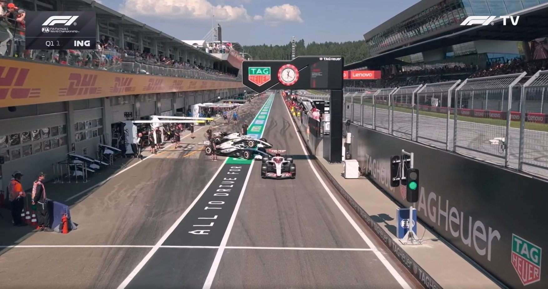 奥地利🇦🇹排位赛Q1开始F12026F1奥地利大奖赛