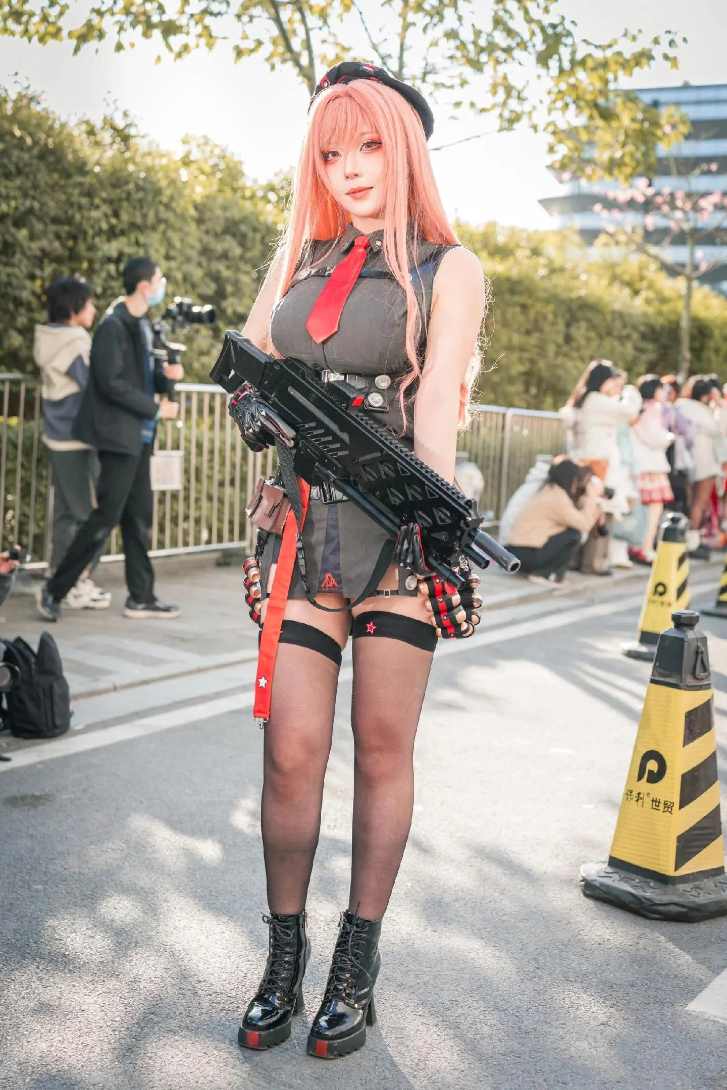 cosplay 性感美女 你要怎么抵抗我 胜利女神nikke 考斯普雷...