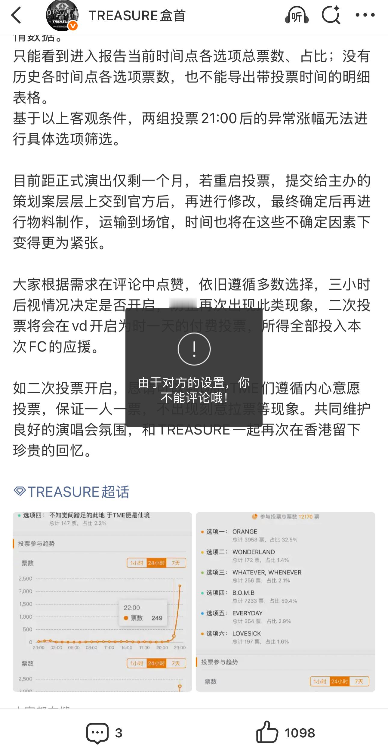 依旧心虚依旧不敢开评论自己想要的被水上去了就抓紧推进不允许有反对的声音坤续一言堂