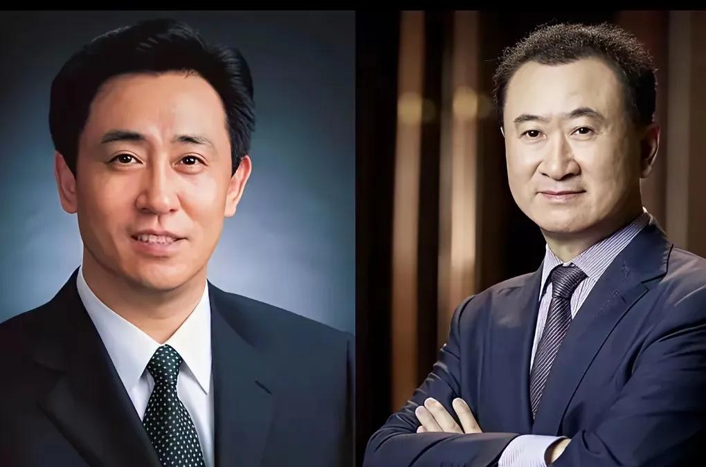许家印和王健林几乎是同时意识到危机的，但两人选择了截然不同的应对方式。万达选择变