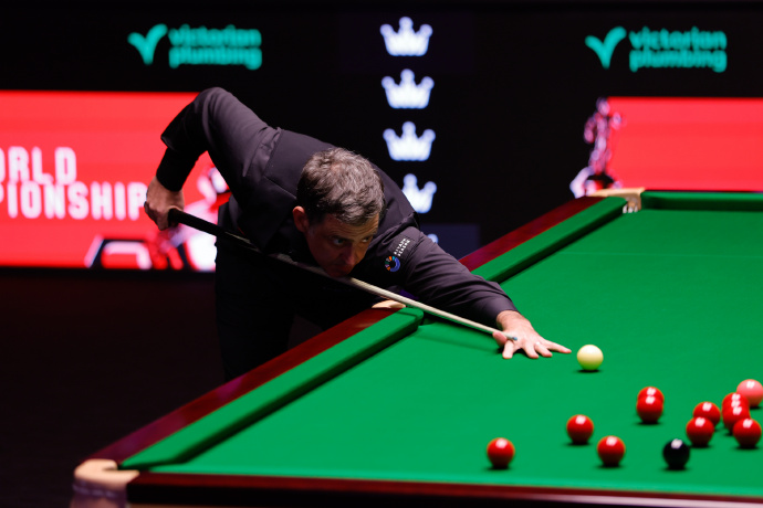 奥沙利文生涯单杆破百数升至1328杆，继续稳居历史第一