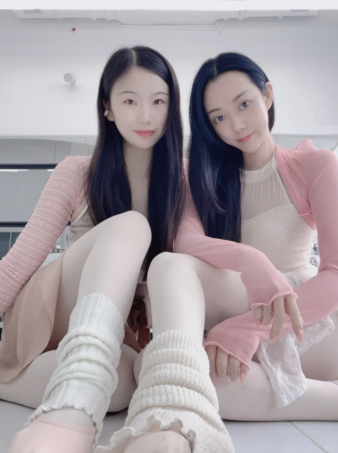 芭蕾课后美丽又可爱的我们