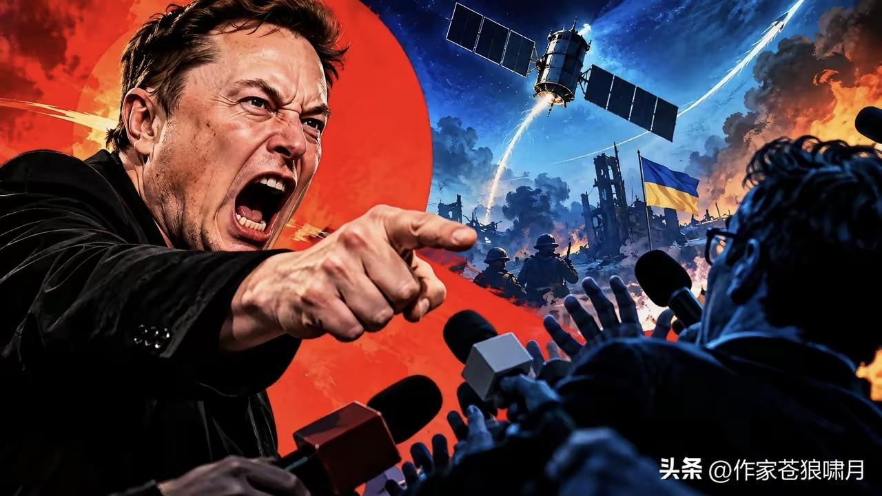 马斯克愤怒回应泽连斯基:我没叛变！但星链卫星只用于商业民用，而非战争屠杀！让无休