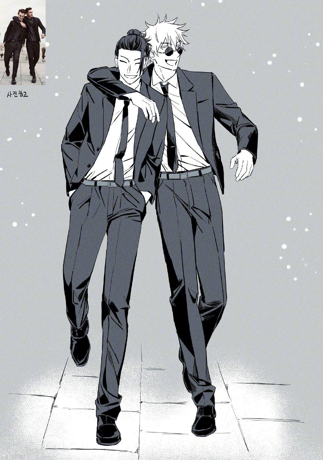 #咒术回战##二次元新鲜事#高专组的一些回忆，刀我别用友情刀[悲伤] ​​​