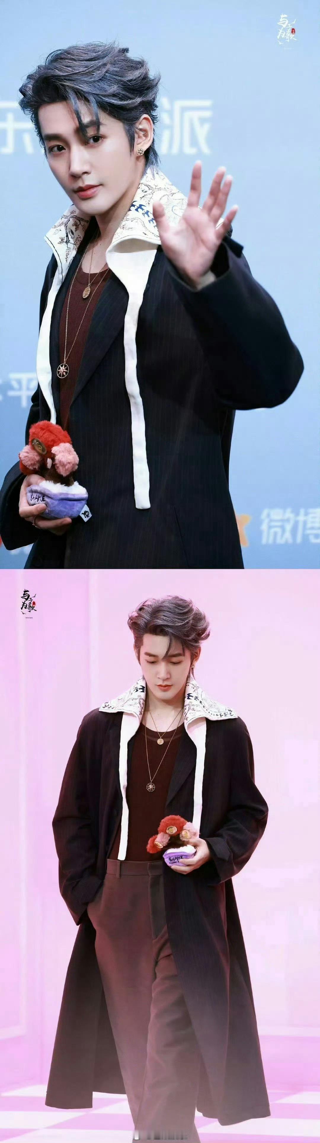 尖叫之夜全员走心官宣 燥候燥候邓为红毯，每次亮相都那么帅气逼人，一举手一投足都闪