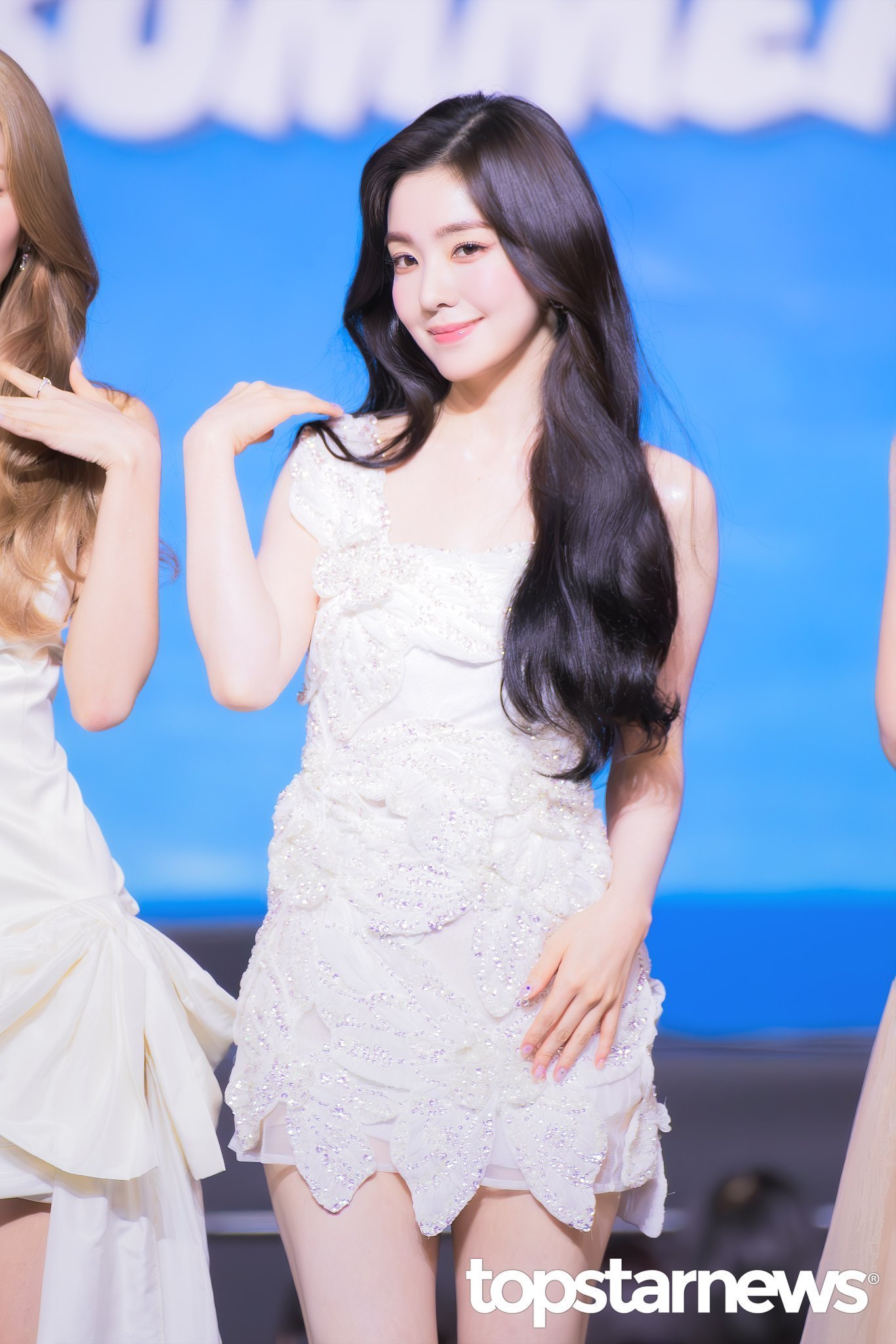 Irene👸🏻SBS歌谣大战260809 SBS歌谣大战SUMMER 蓝毯 