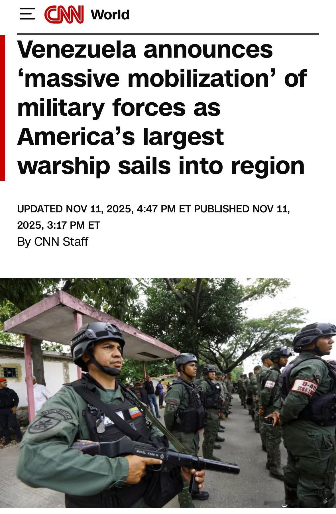 委内的马杜罗，与其他反美强人一样，正走在一条“不归路”上。
    委内防长洛佩