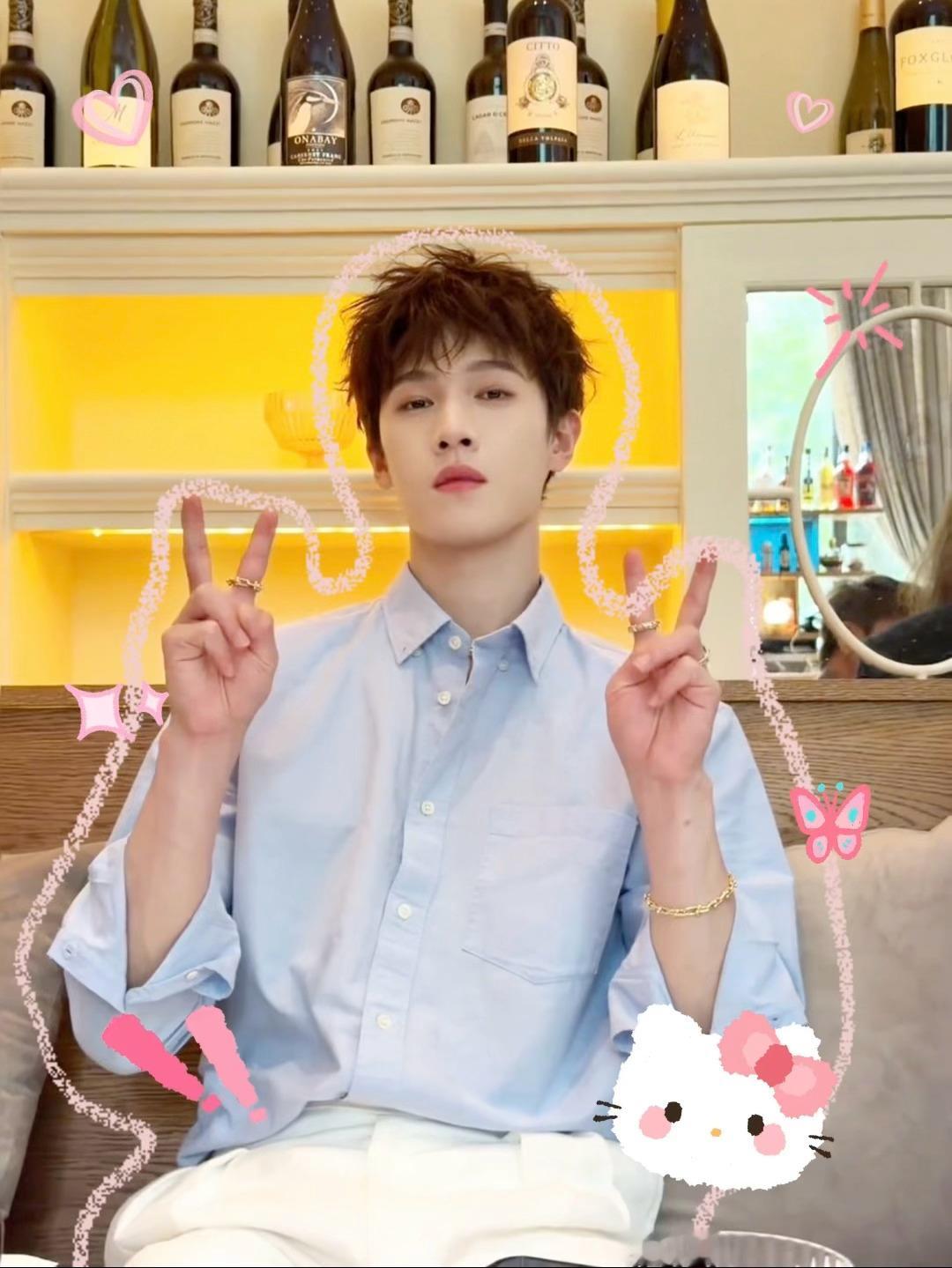 tiffany男神驾到 闲杂人等统统闪开✨摄入今天的李昀锐牌幸福小甜点🍮- 李