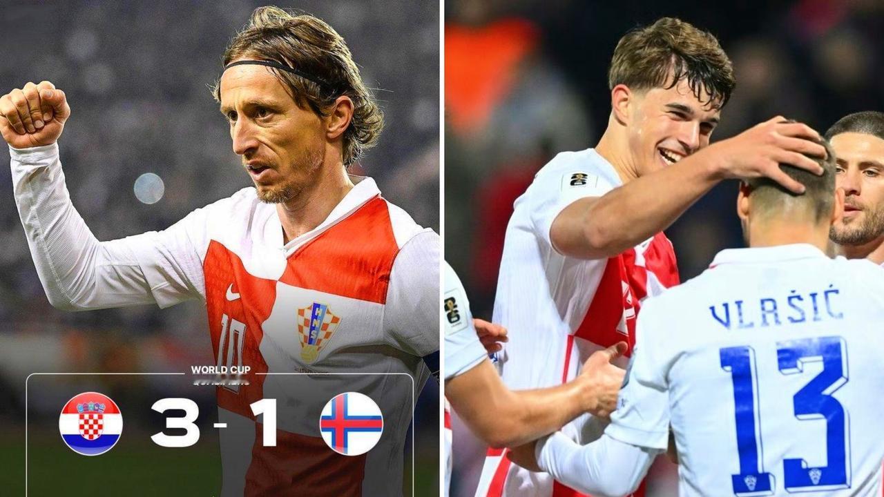 世预赛：克罗地亚3-1逆转法罗群岛，提前一轮晋级世界杯。
克罗地亚队史第7次、也