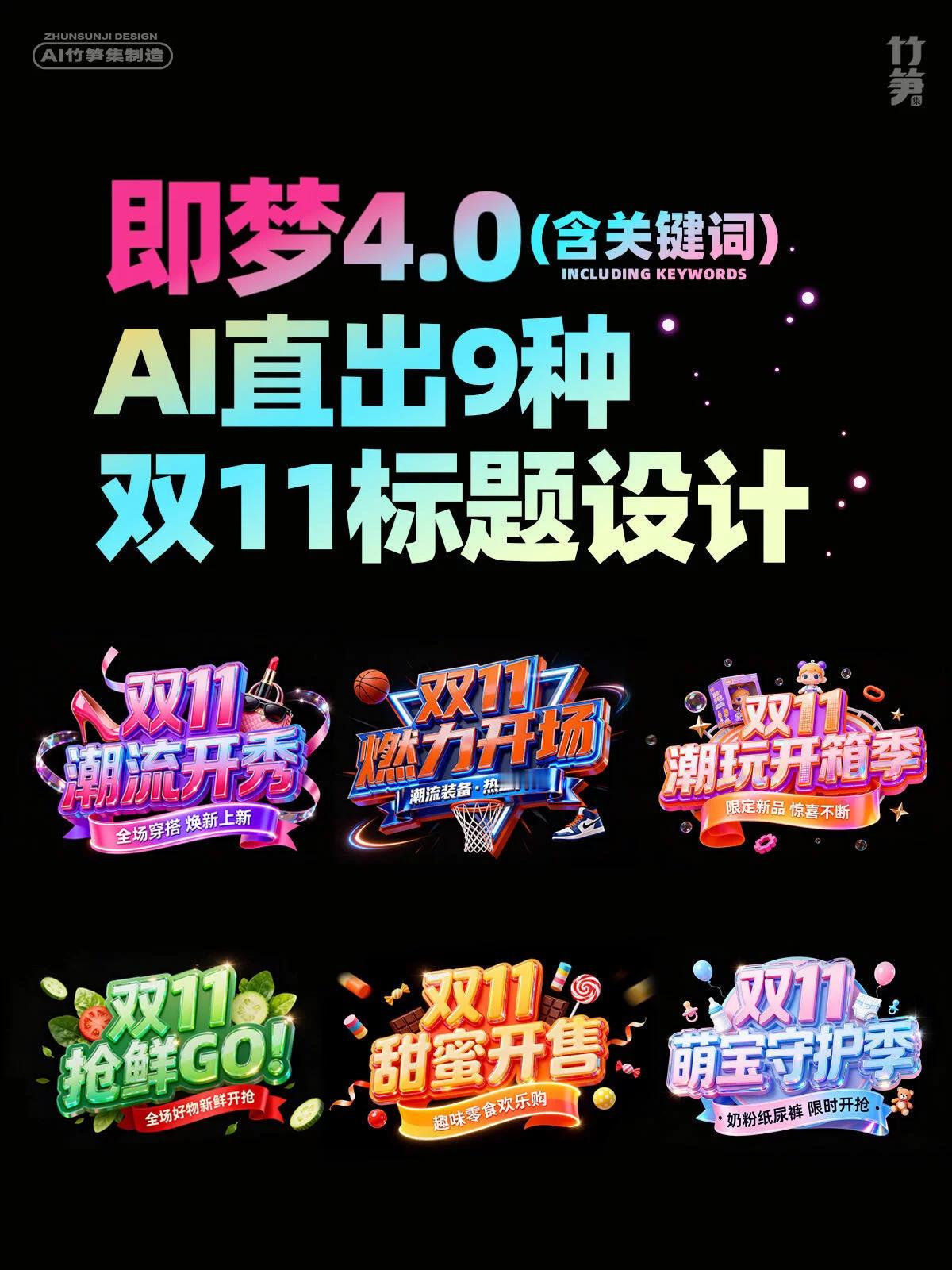 还有在肝图的小伙伴吗？大促开始工作量大，你其实可以用AI来偷偷懒。竹笋的新一期的