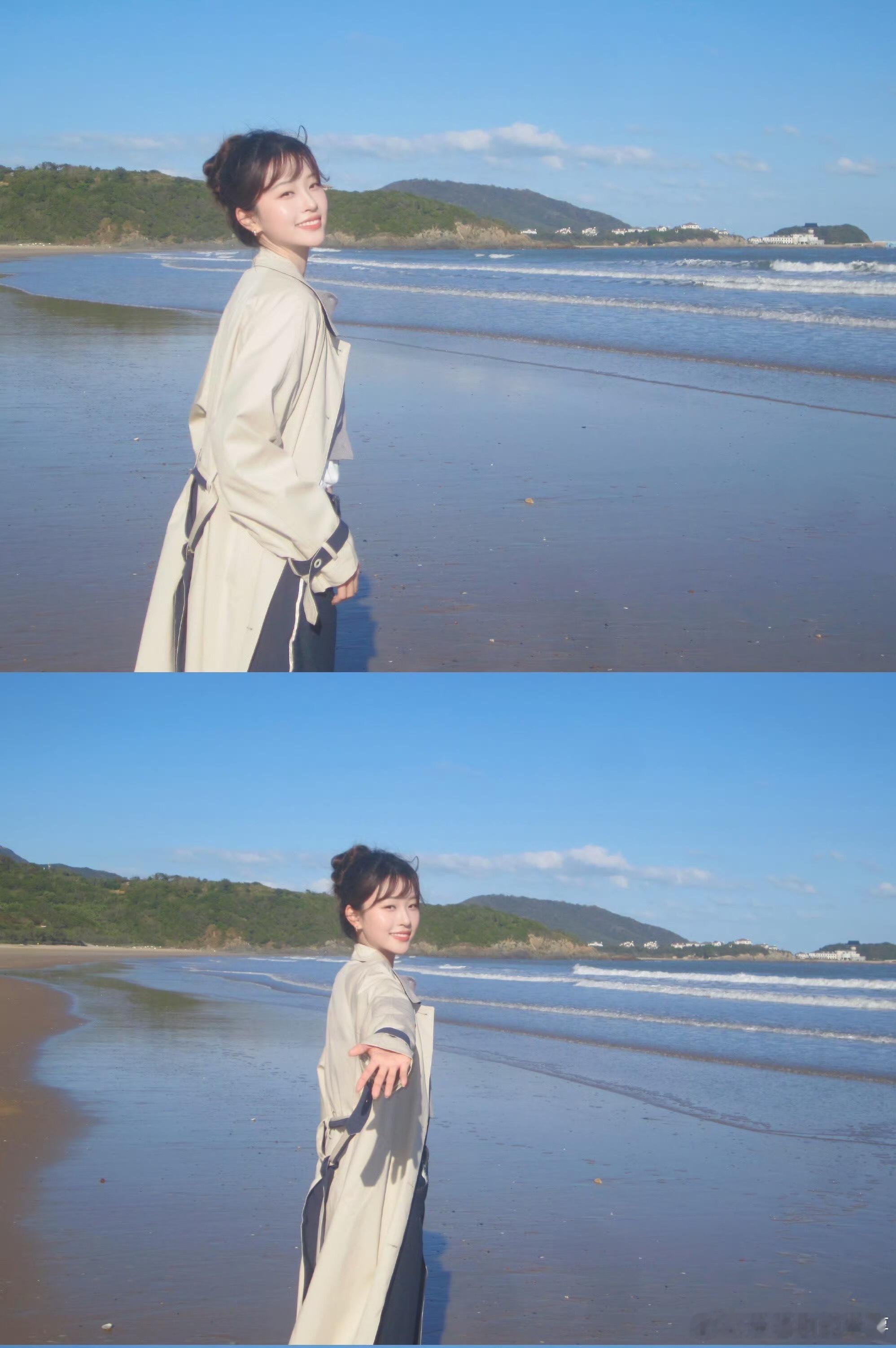 钟雯冠看得见风景的窗钟雯冠长相清丽，视觉上极度舒适，钟雯冠真的像是MV女主，剧照