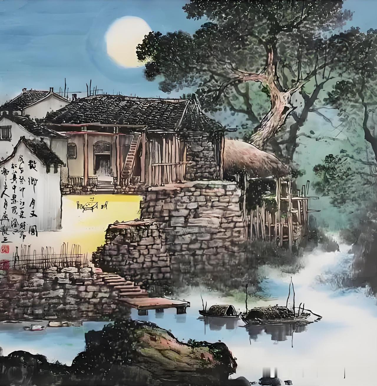 《含山店梦觉作》
——唐·韦庄
曾为流离惯别家，
等闲挥袂客天涯。
灯前一觉江南