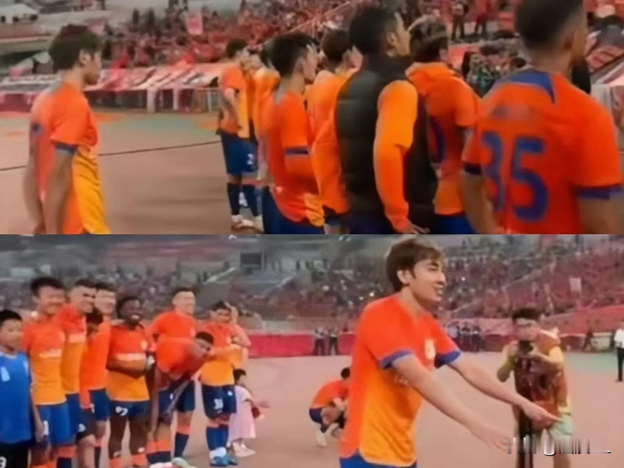 没人反对吧？现在吴兴涵俨然已经成了目前国内第一右边后卫，对阵浙江的比赛，一次门线