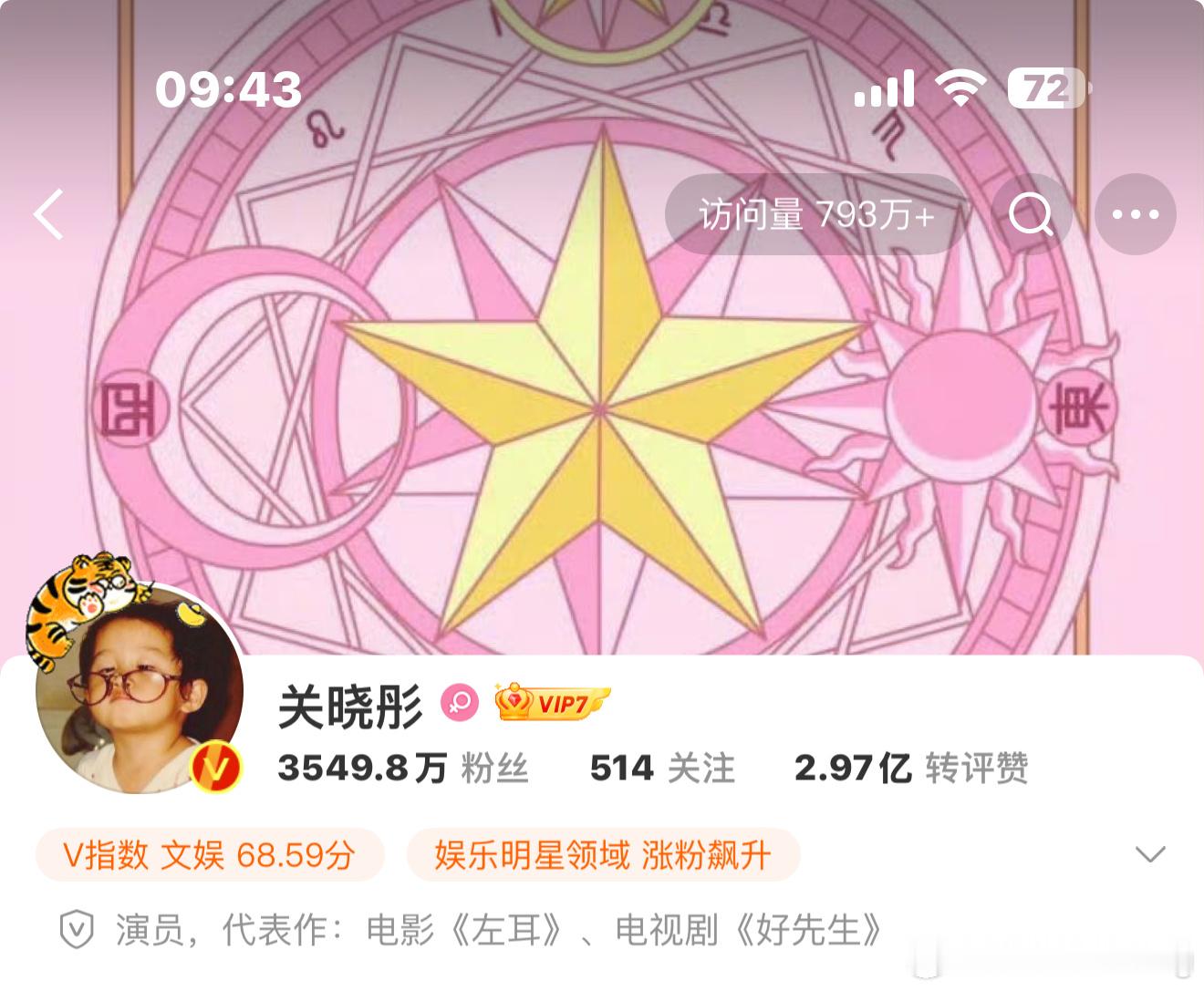“独立大女主”“从来没有消费过鹿晗”关晓彤主页访问量 ​​​