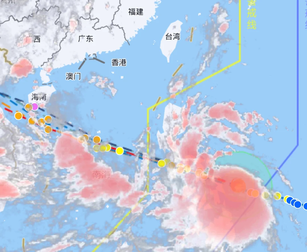 广东降雨结束，台风博罗依周日起影响粤西
