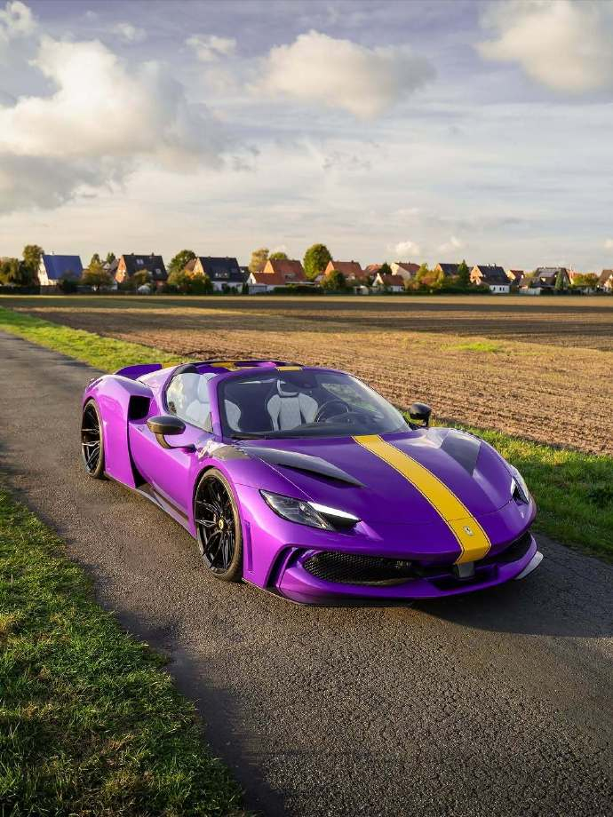 德国改装大佬Novitec出手，法拉利296 GTS直接变身“宽体猛兽”！这台N