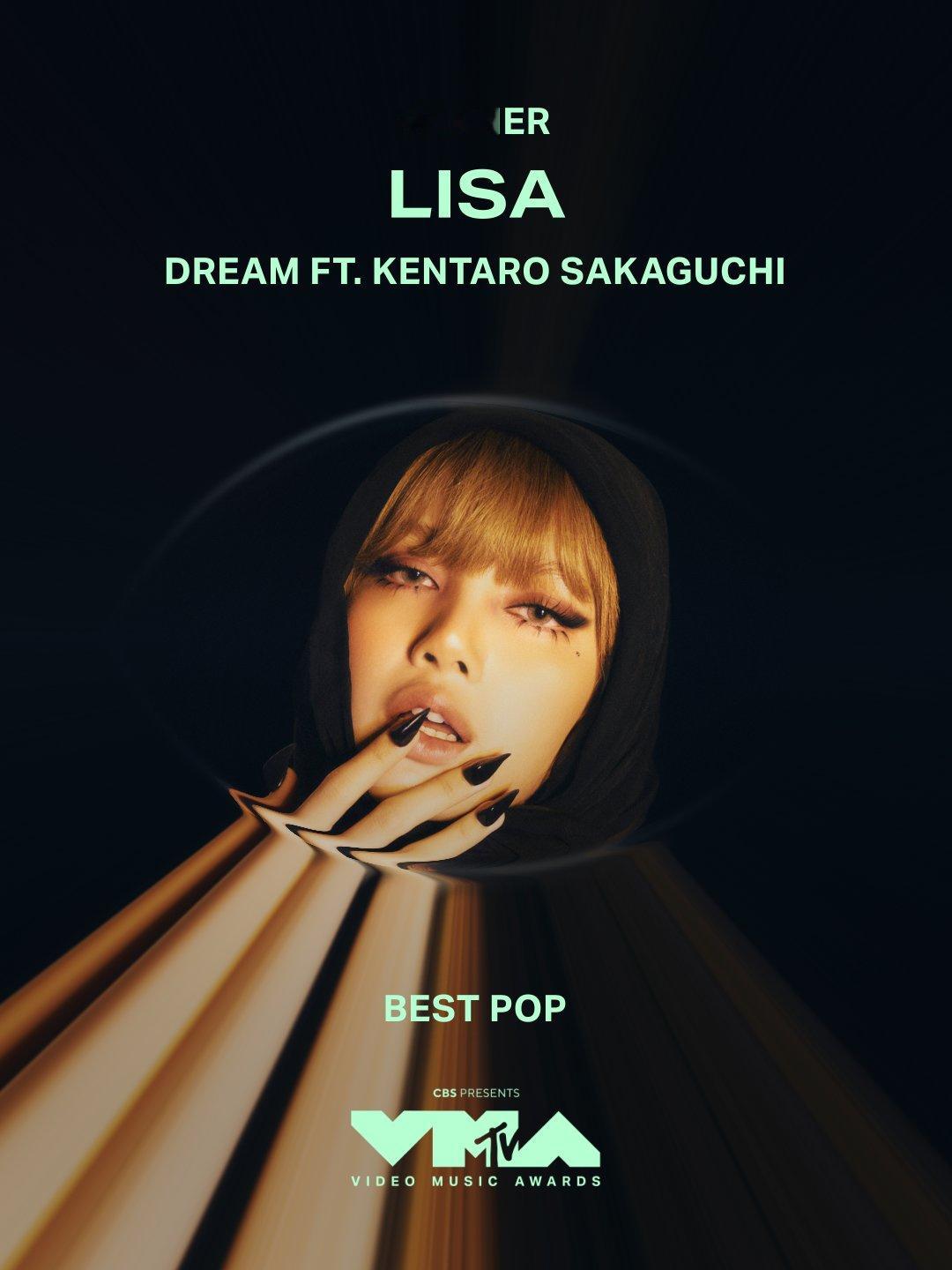 LISA  💛抽奖💛为了庆祝小夏突破自我拿下VMA BEST POP🍾成为