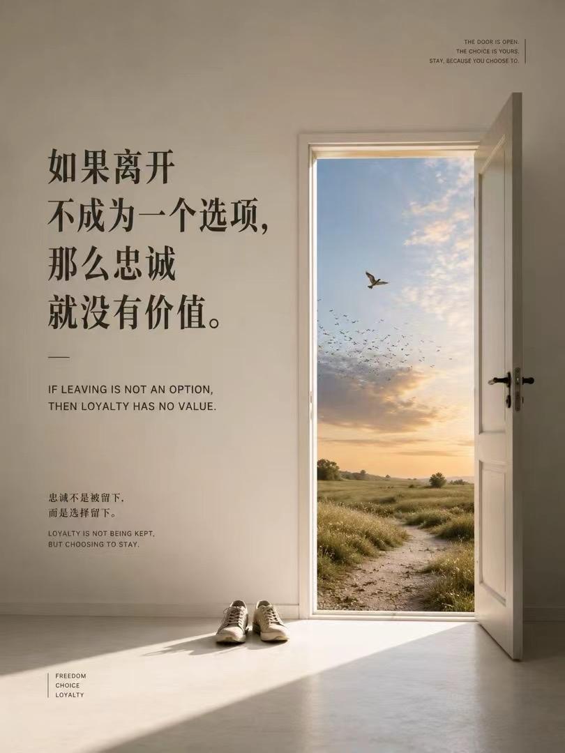 真正的爱，不是占有，不是依赖。它是两个自由灵魂的彼此看见，是明知不可为而为之的勇