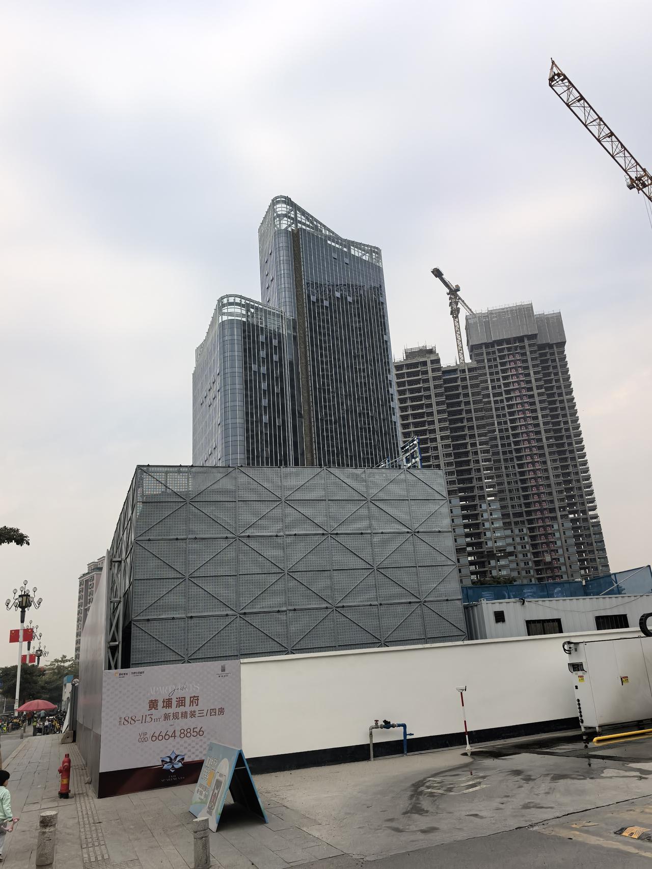 今年冬天的不同冬日打卡，附近楼盘亮灯了