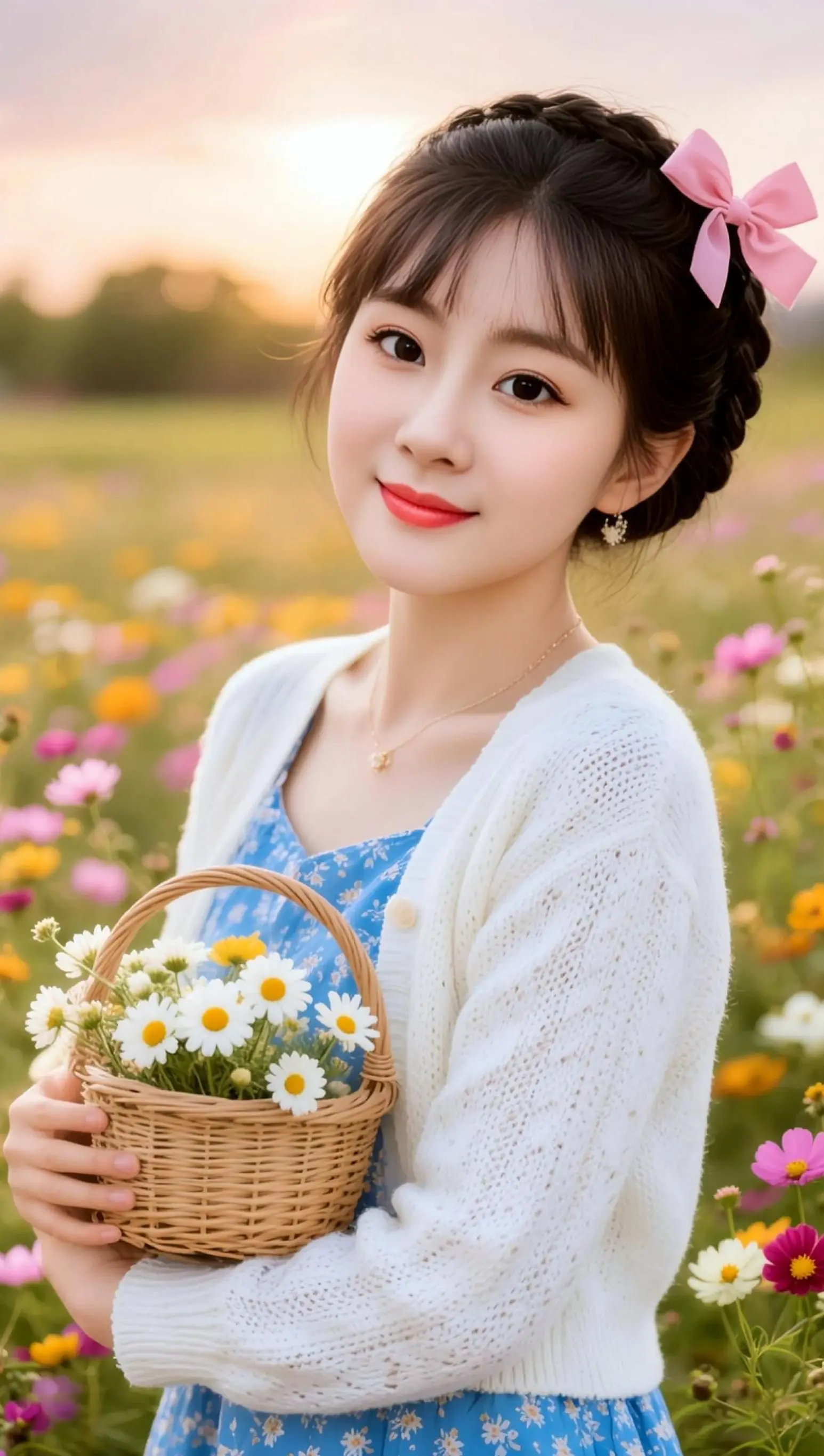 AI田园逆光照 随变ai随便玩