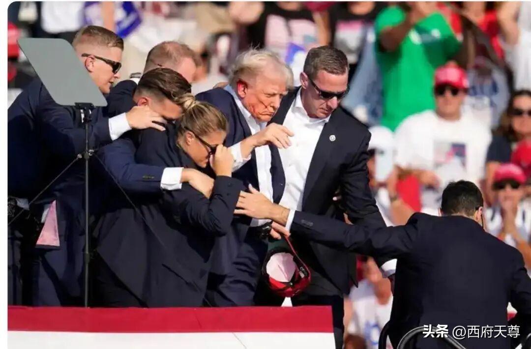 伊朗可能惹祸了，他们居然播放特朗普2024年险遭暗杀片段，并配文“这一次，子弹不