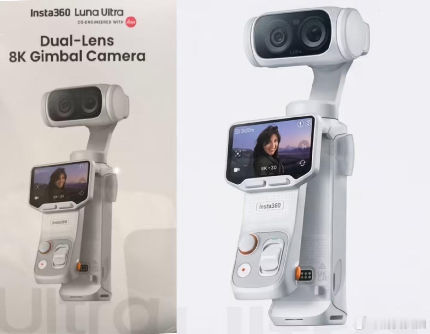 【Insta360LunaUltra首创可拆卸屏幕，Insta360LunaUl