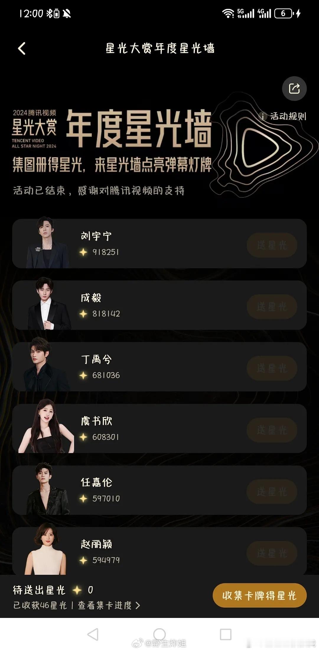丁禹兮虞书欣年度星光墙三四名 挨着的，家人们懂我意思吗[舔屏][舔屏][舔屏] 