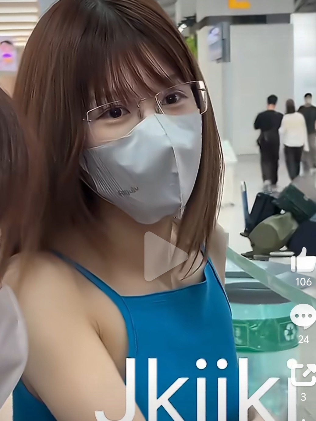 最新机场路透来了？？这是哪位大姐啊？？ 