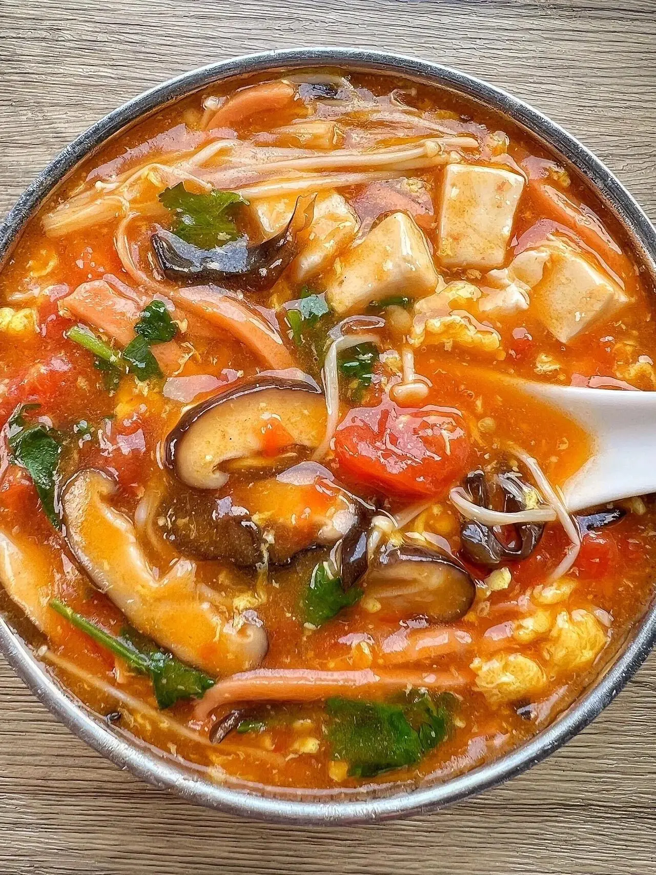 酸辣汤 男人会做饭 帅过彭于晏～