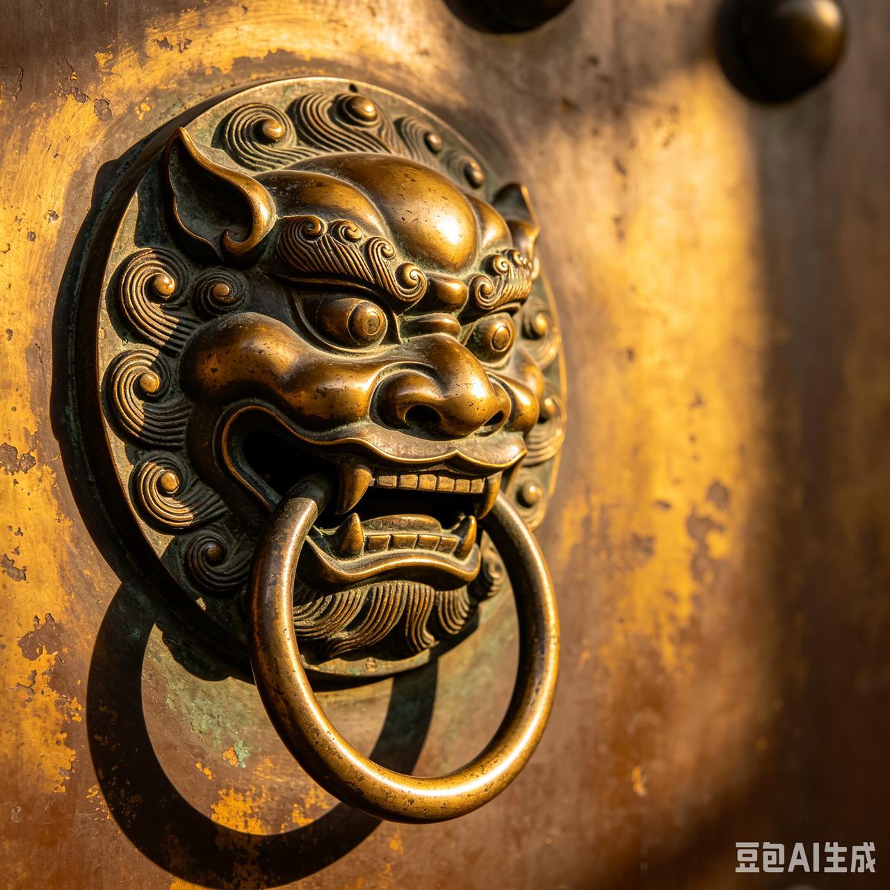 一、金字旁：本义是金属“铺首”，不是“布放平”——
 
“铺（pū）”是形声字：