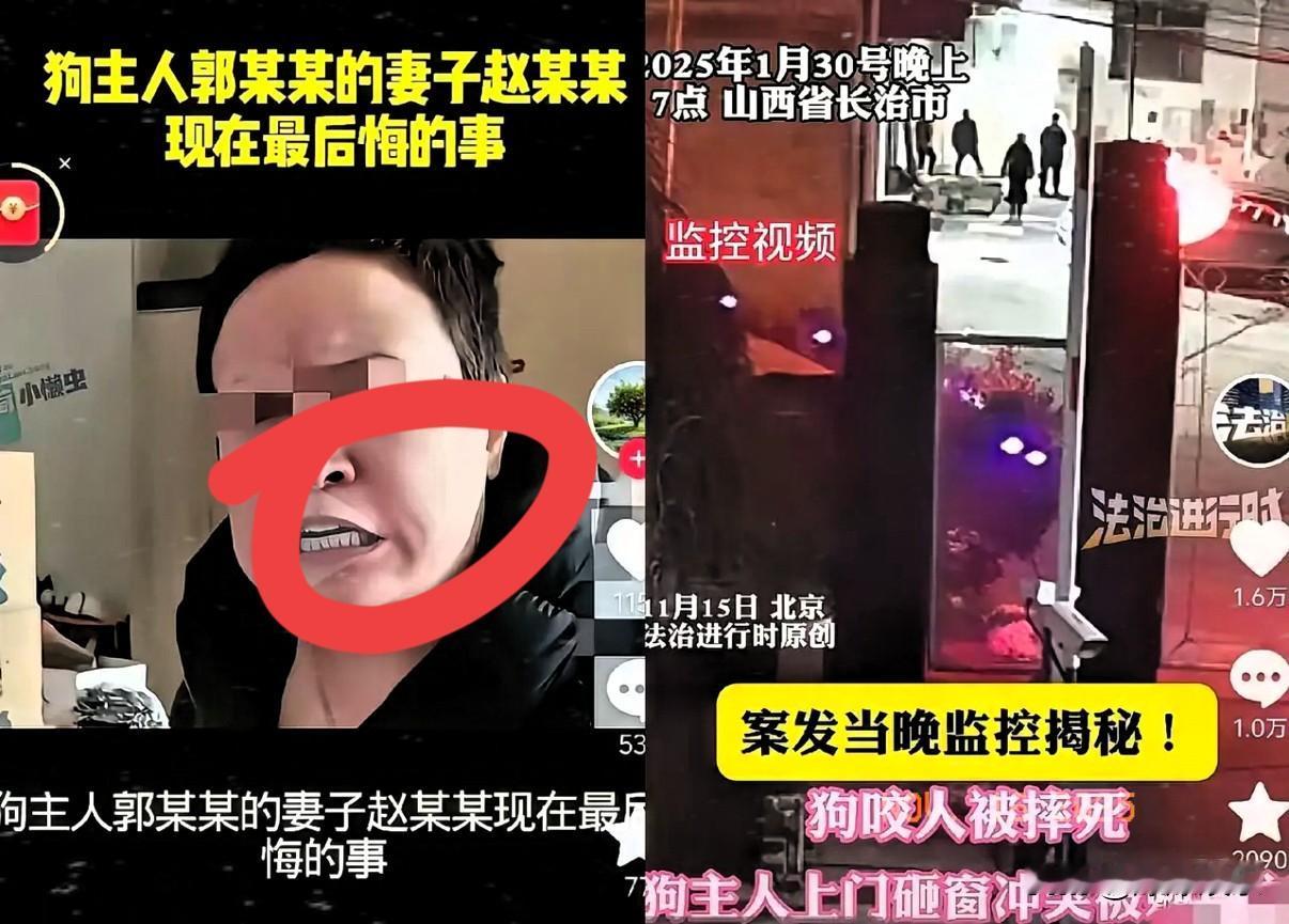 一句“打狗看主人”，竟酿成无法挽回的惨剧！
警方电话调解时，妻子赵某晖直接拒绝，
