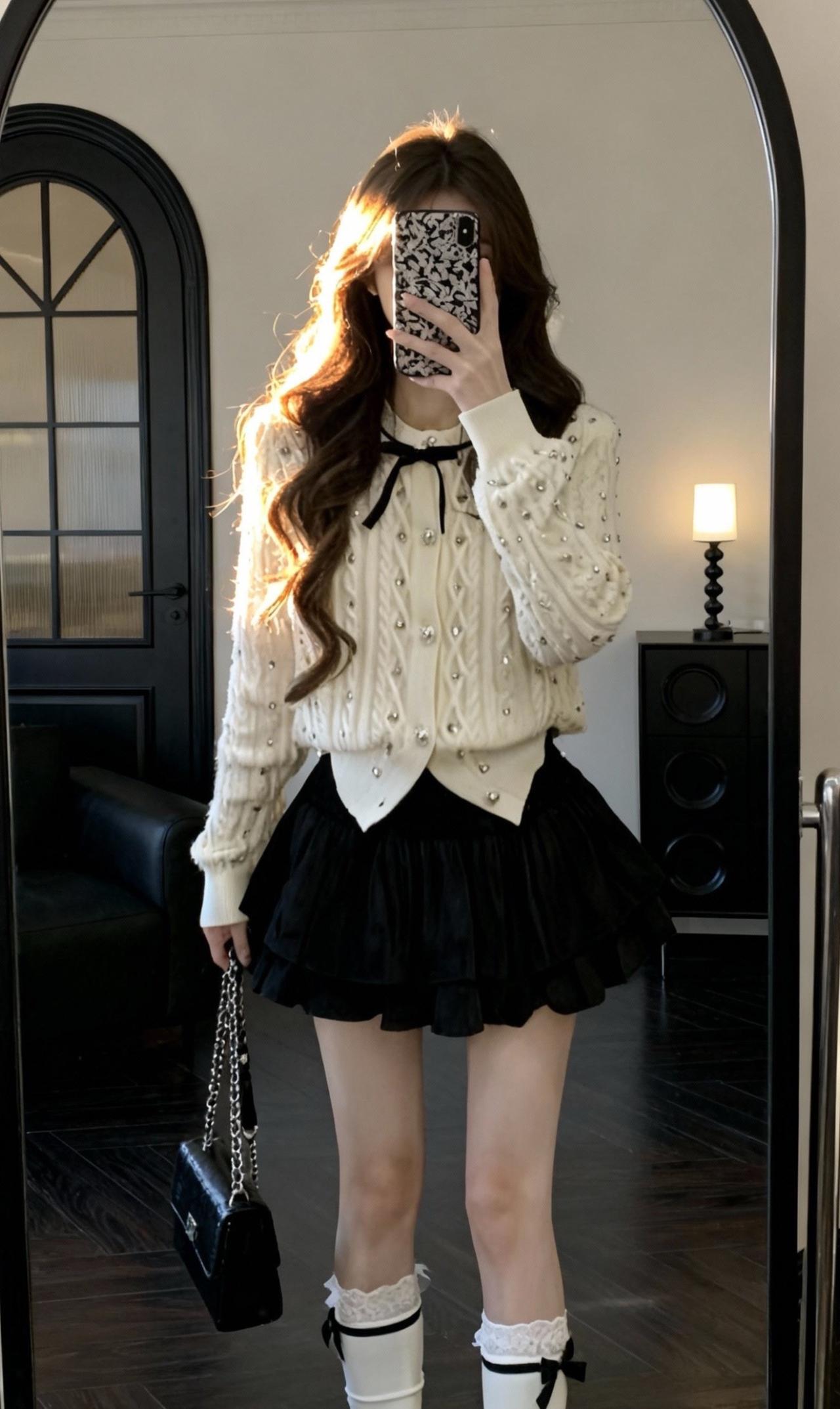 这样子上身他更加有成套的那种感觉，很显比例的，他这个本身是有点松弛感的，不是那种