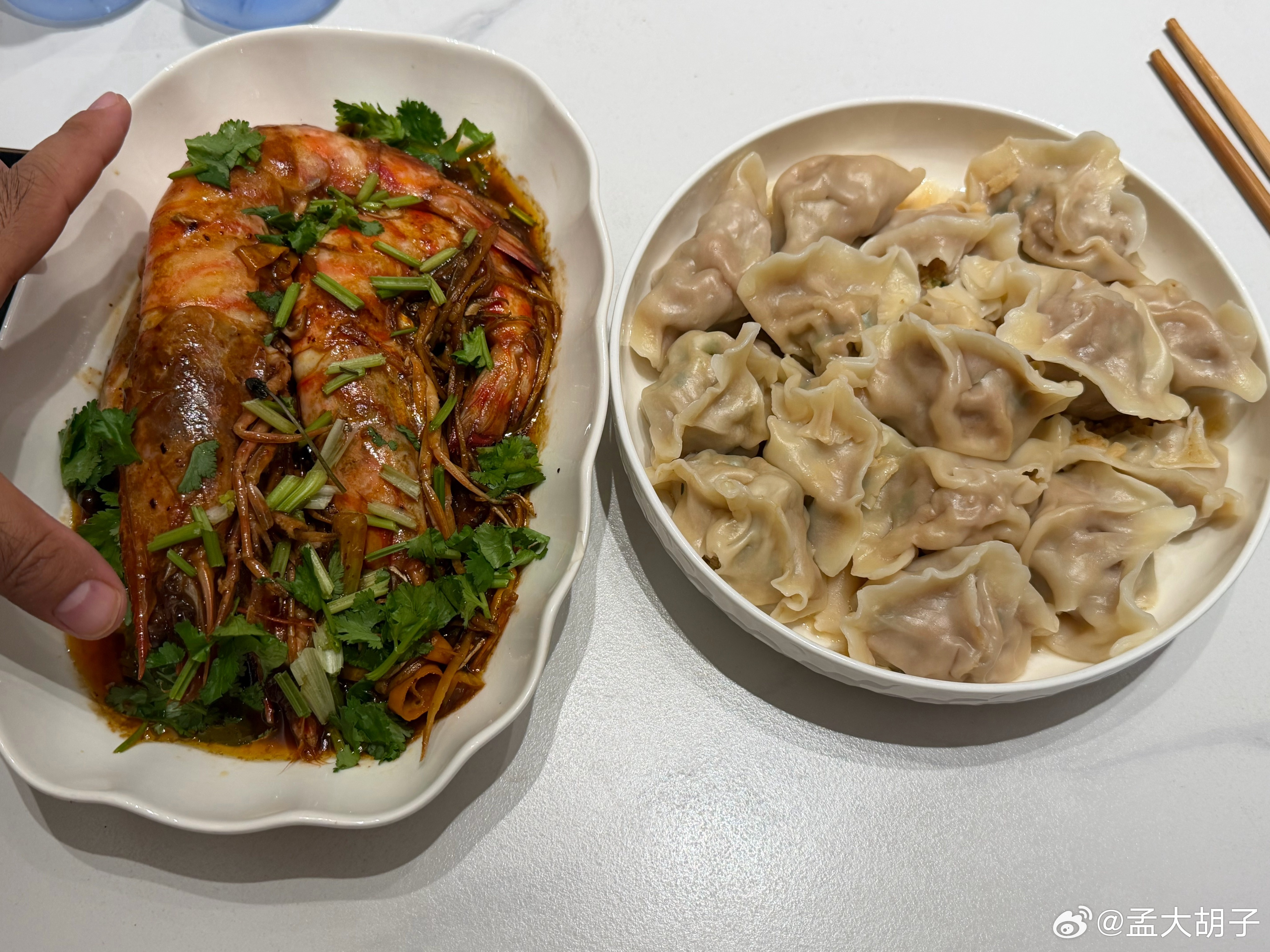 早上7点忙到现在，终于可以吃上晚饭了