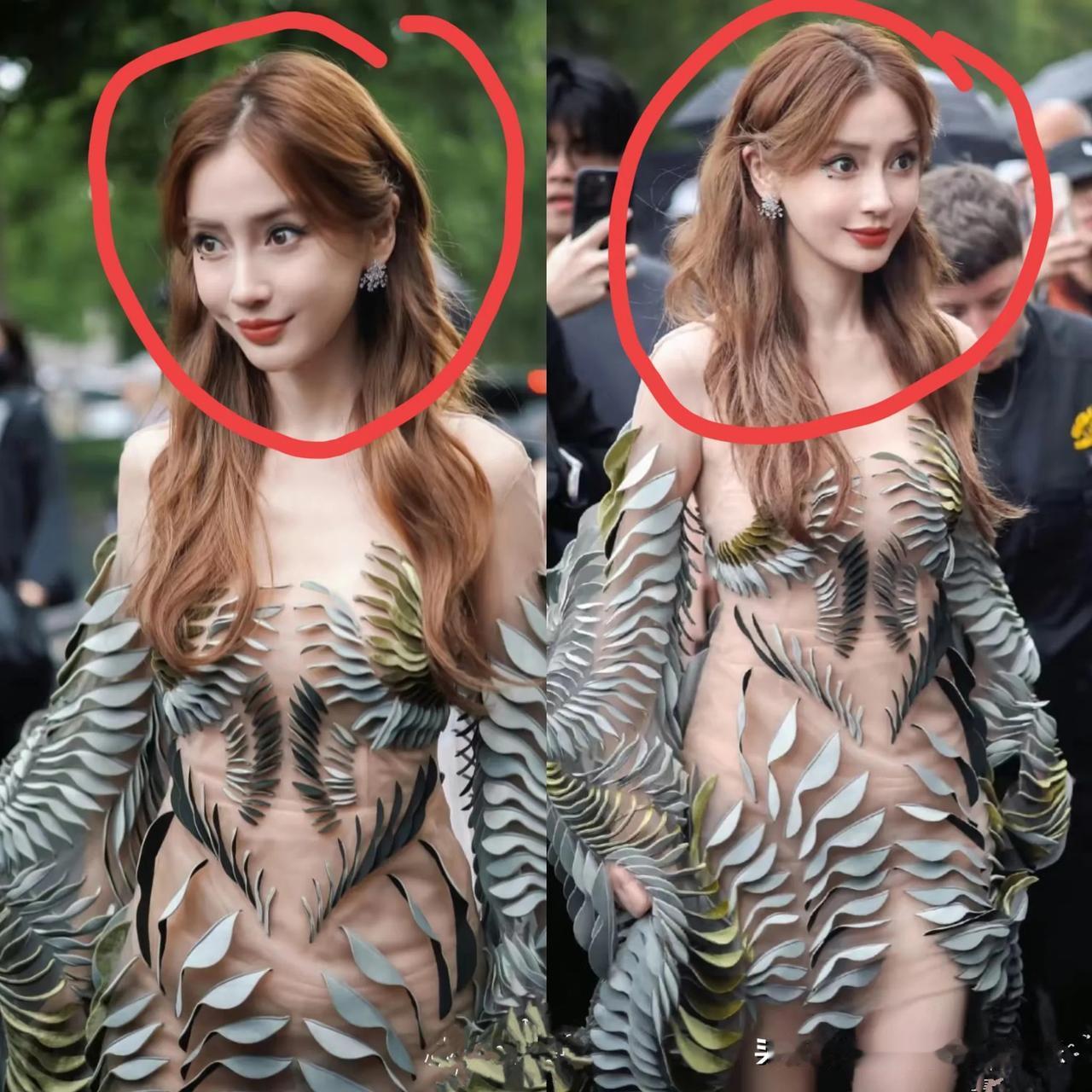 你们发现没?
Angelababy这次变了！
感觉不像她之前的样子了！

乍一看