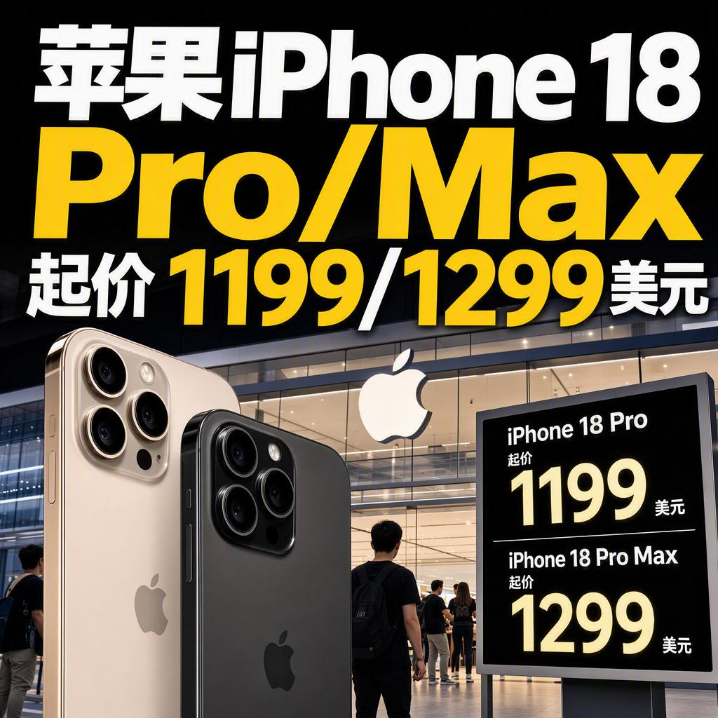 很多人以为苹果新机总是加量不加价，但iPhone 18 Pro系列告诉我们，涨价