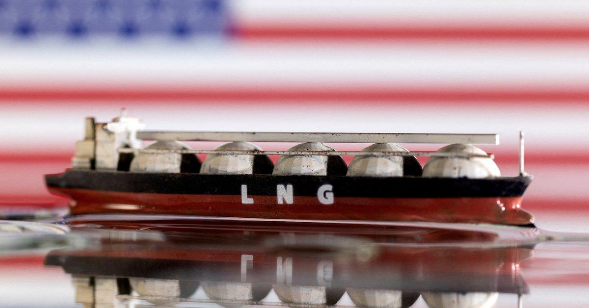 [To learn English]
U.S. liquefied natura