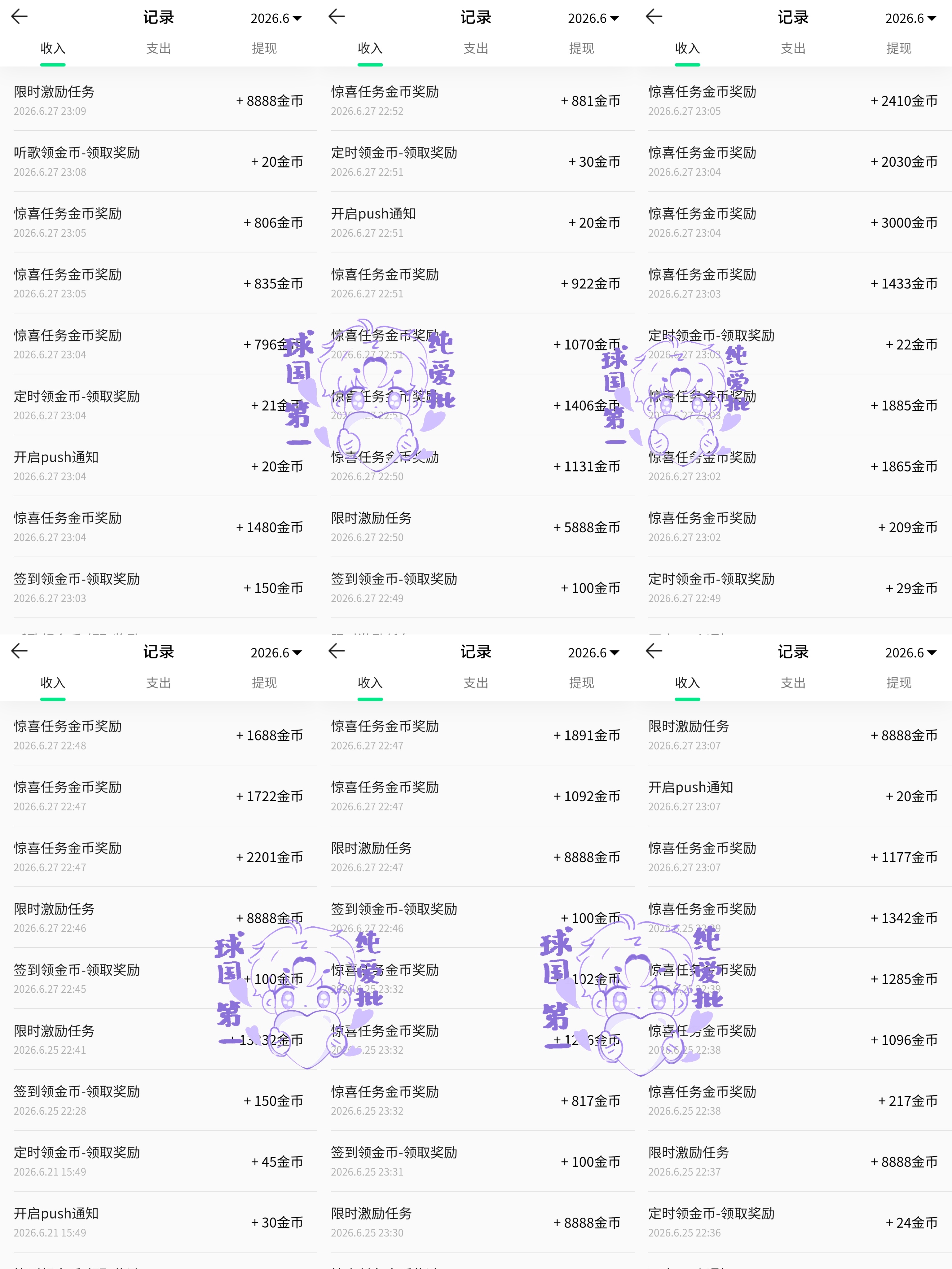 6.27金币6积分4  专栏 · CC的小树林🌲