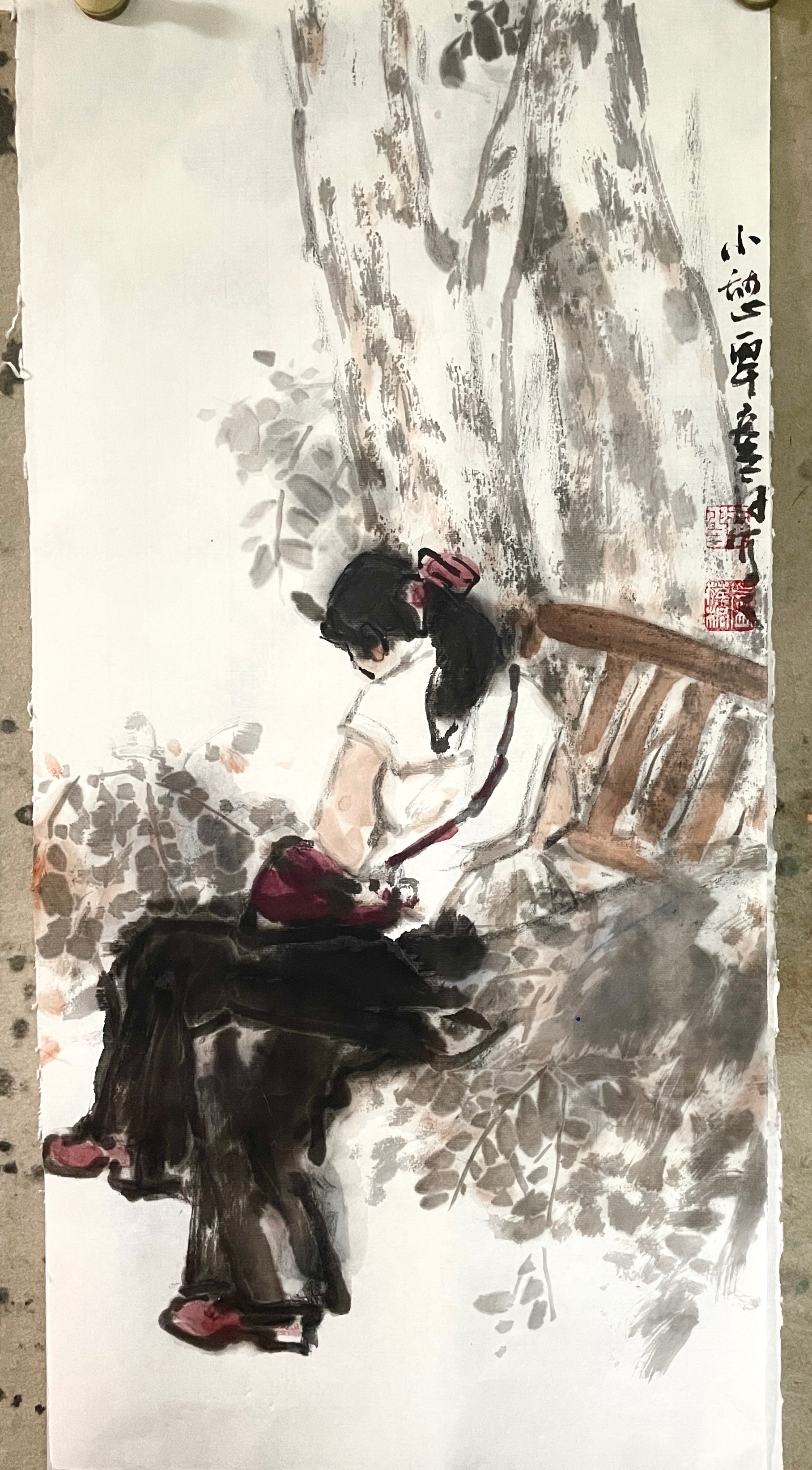 卢氏水墨  小憩 
