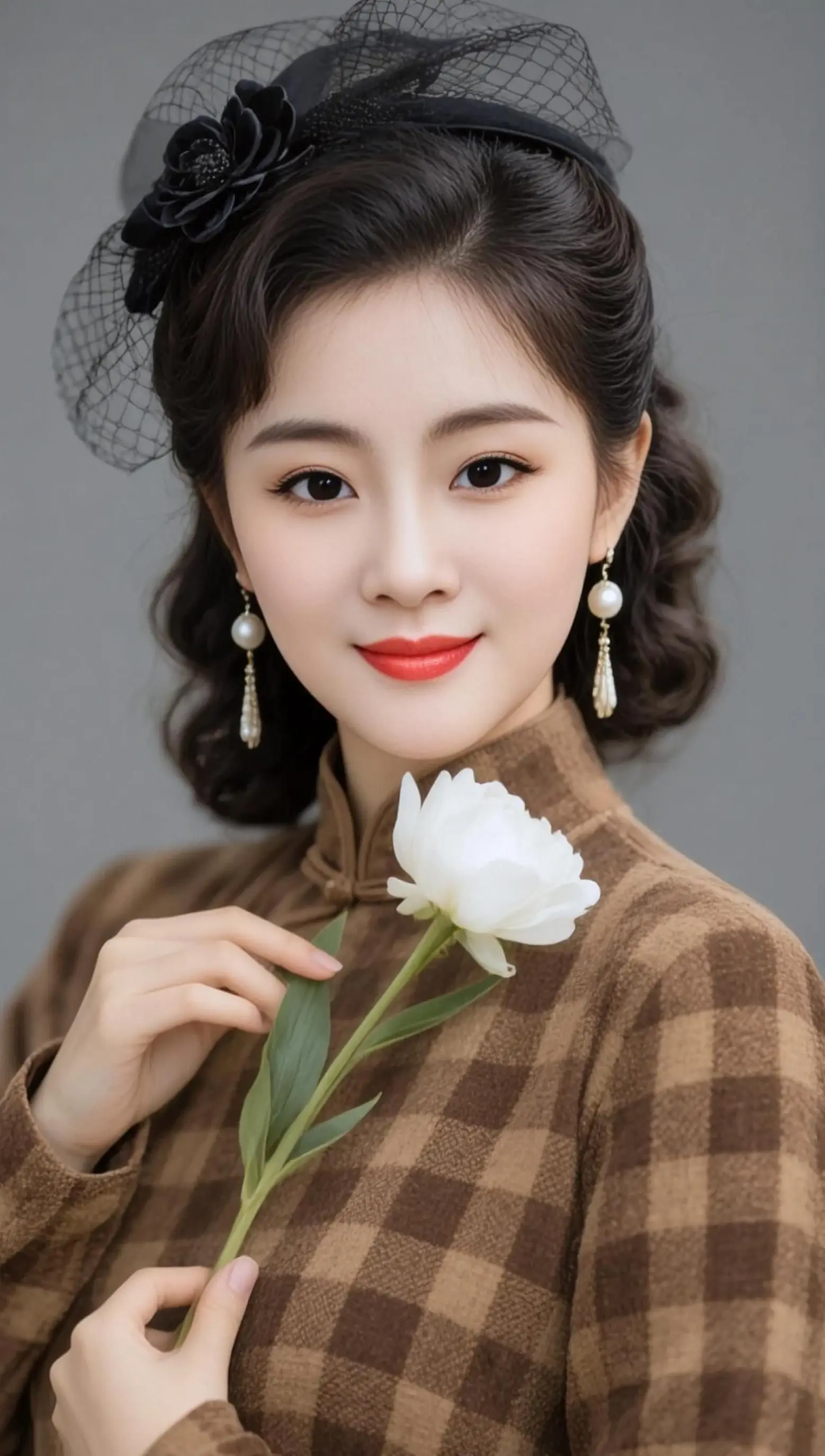 AI复古格纹写真 随变ai随便玩