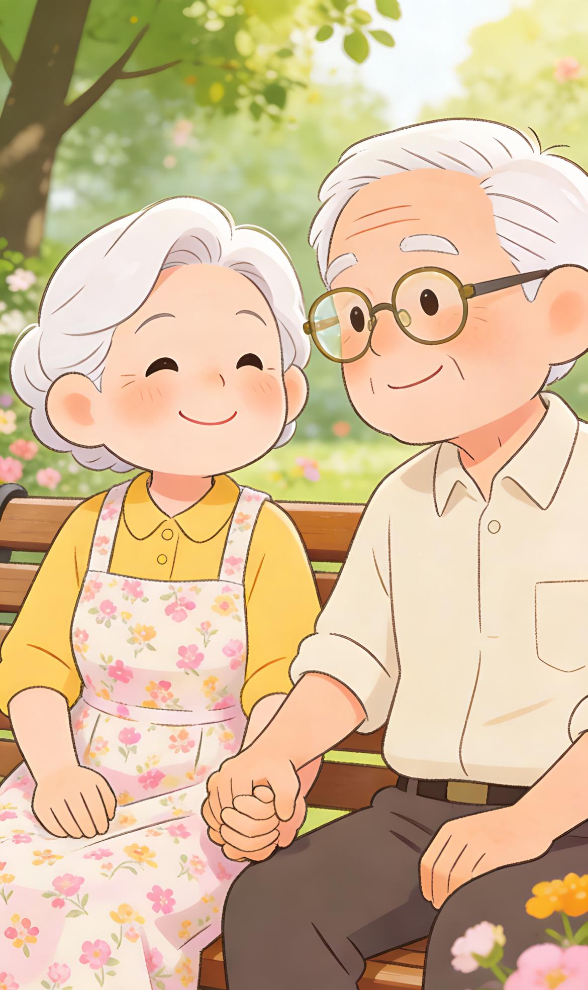 今天被我老公的爷爷给惊到了，
都说夫妻是老来伴，
没想到，这老头却把跟了他一辈子