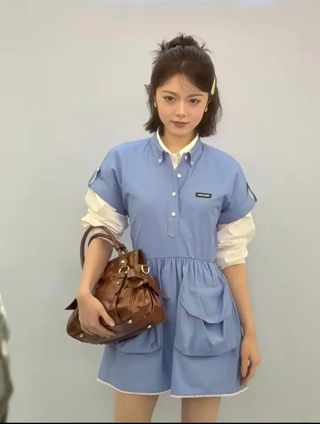 赵今麦miumiu活动生图，好看诶 