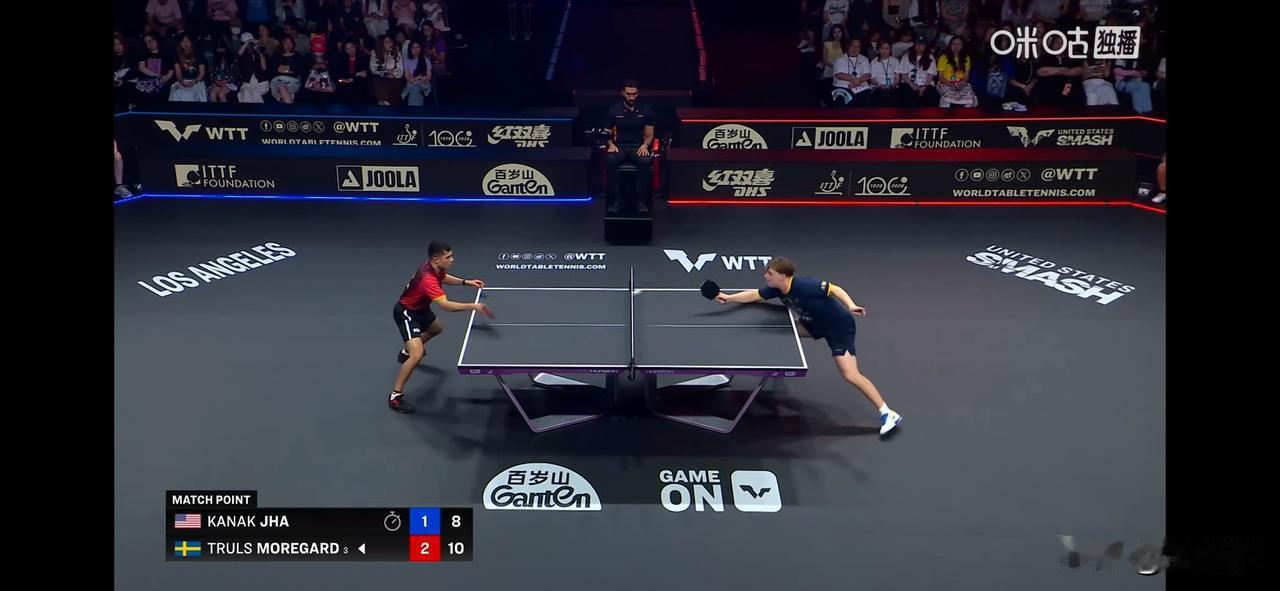莫雷加德🇸🇪3-1卡纳克·贾哈🇺🇸【11-3，6-11，11-5，11-
